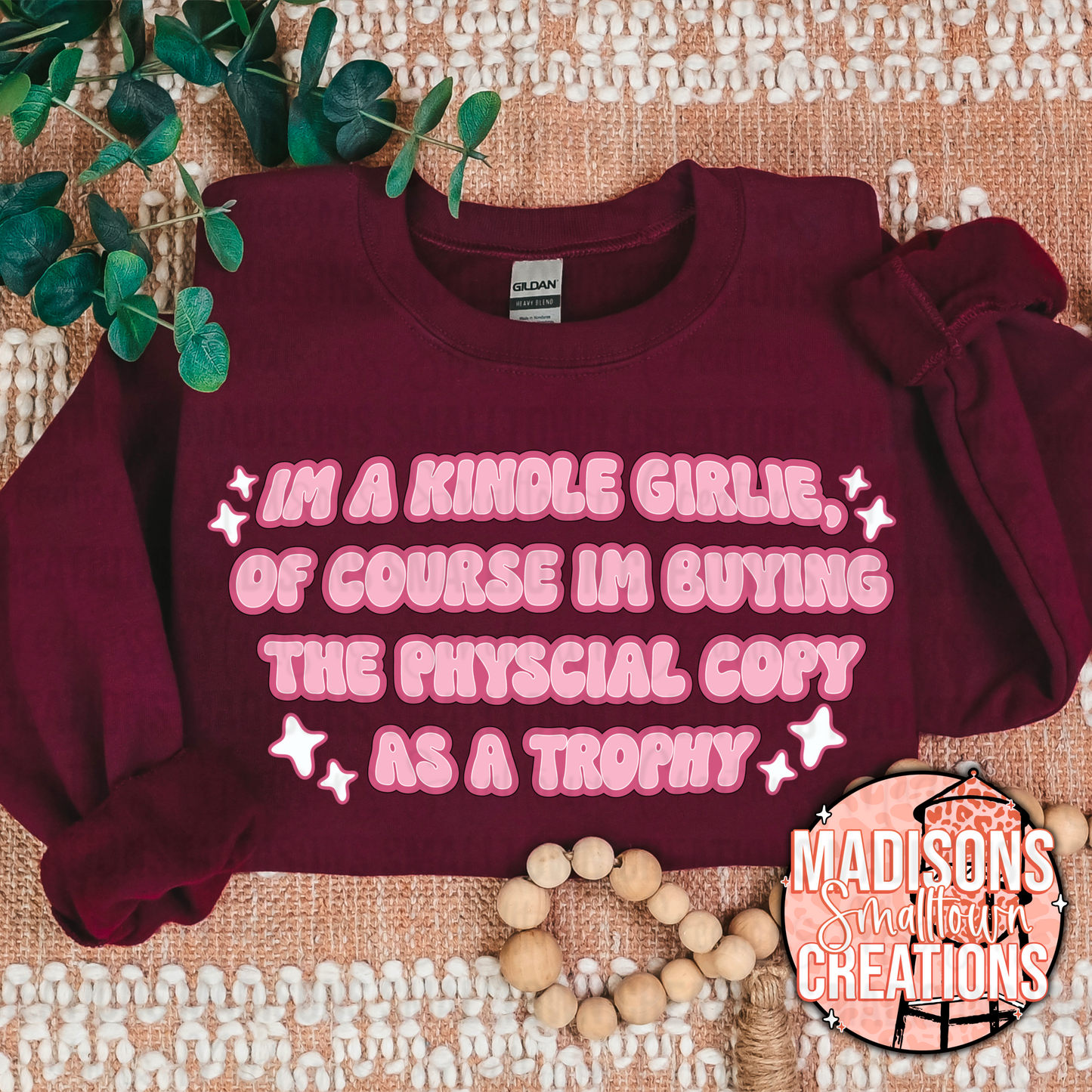 Kindle Girlie Crewneck