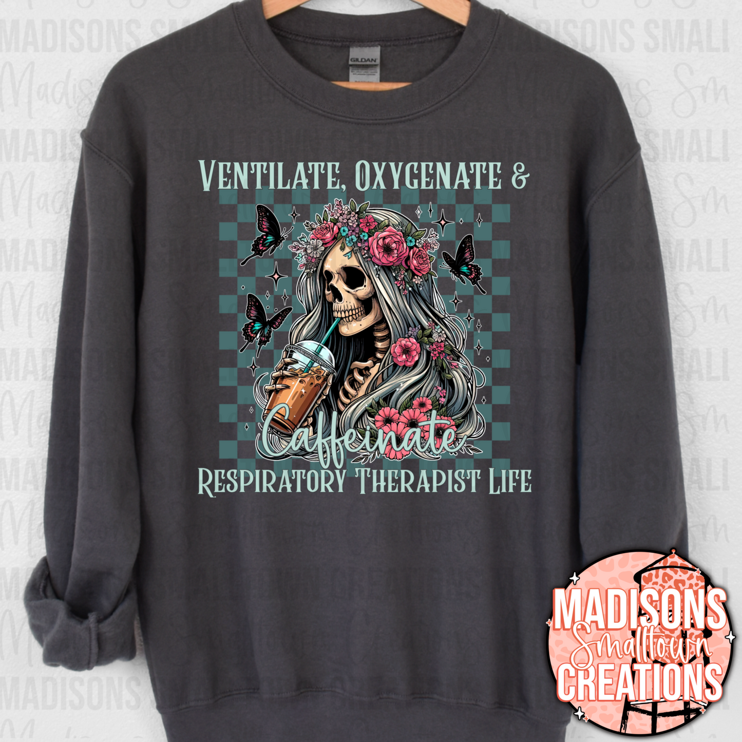 Ventilate, Oxygenate & Caffeinate (Crewneck)