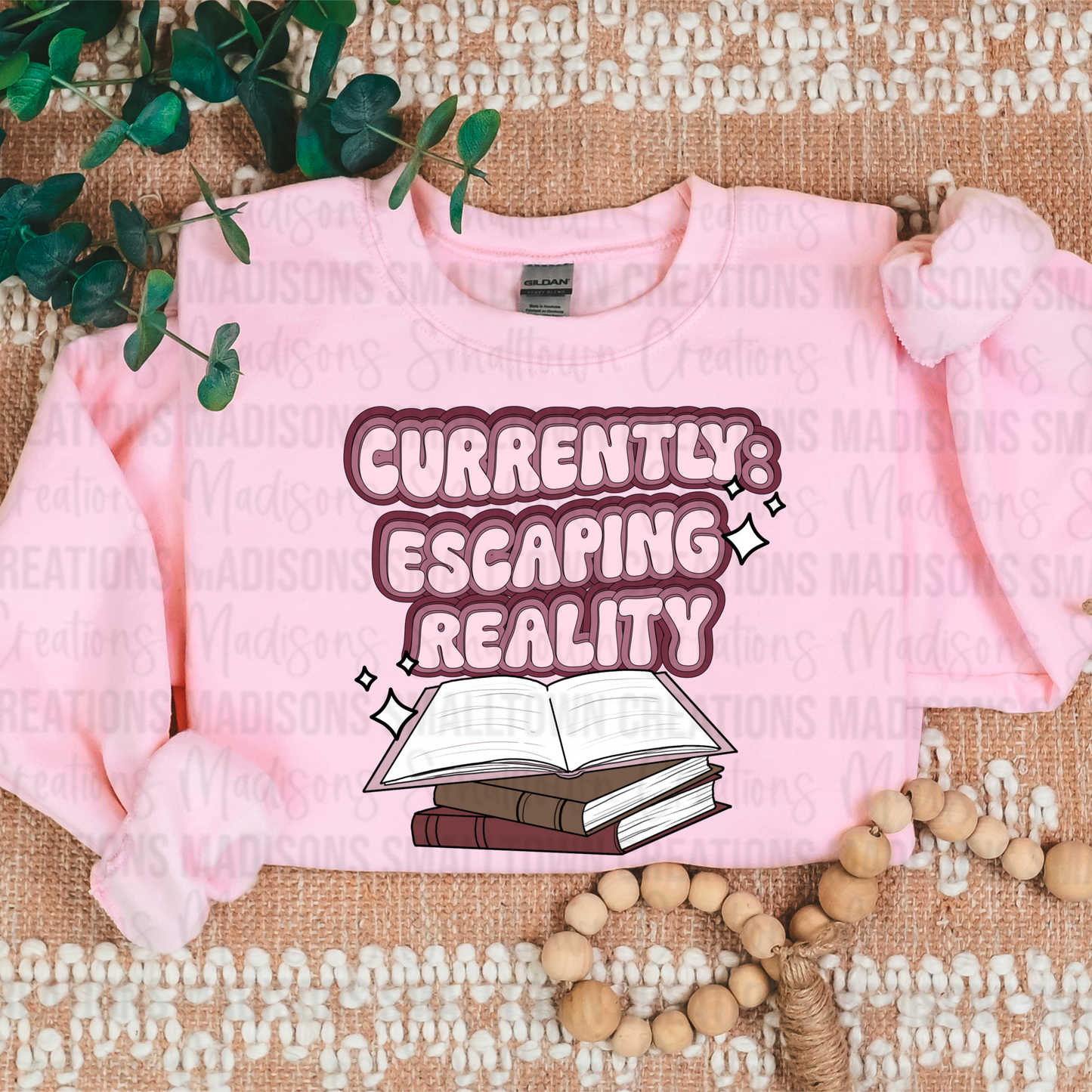 Currently Escaping Reality Crewneck